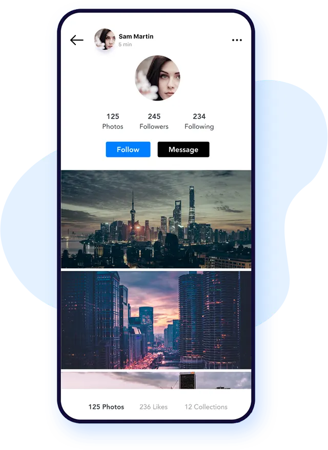 facebook lookalike mobile app